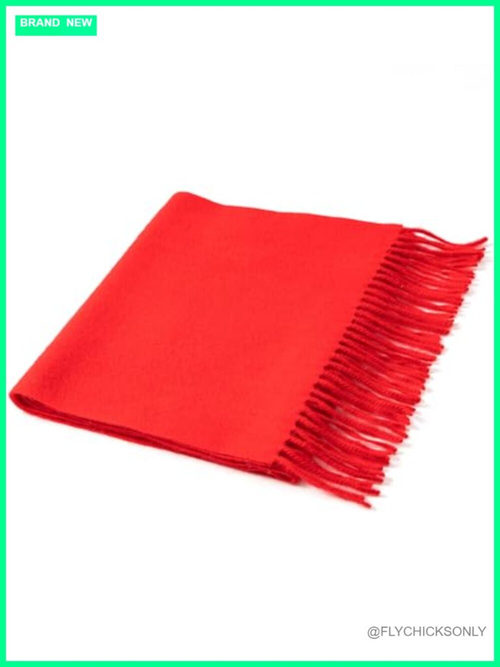 100% Cashmere Scarf Fringed Edges Ultra Soft Large Shawl Wrap